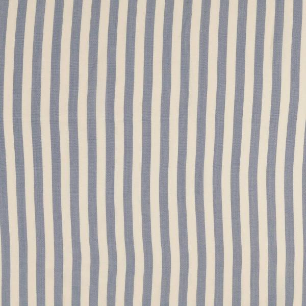 Viskose mit Streifen, jeansblau